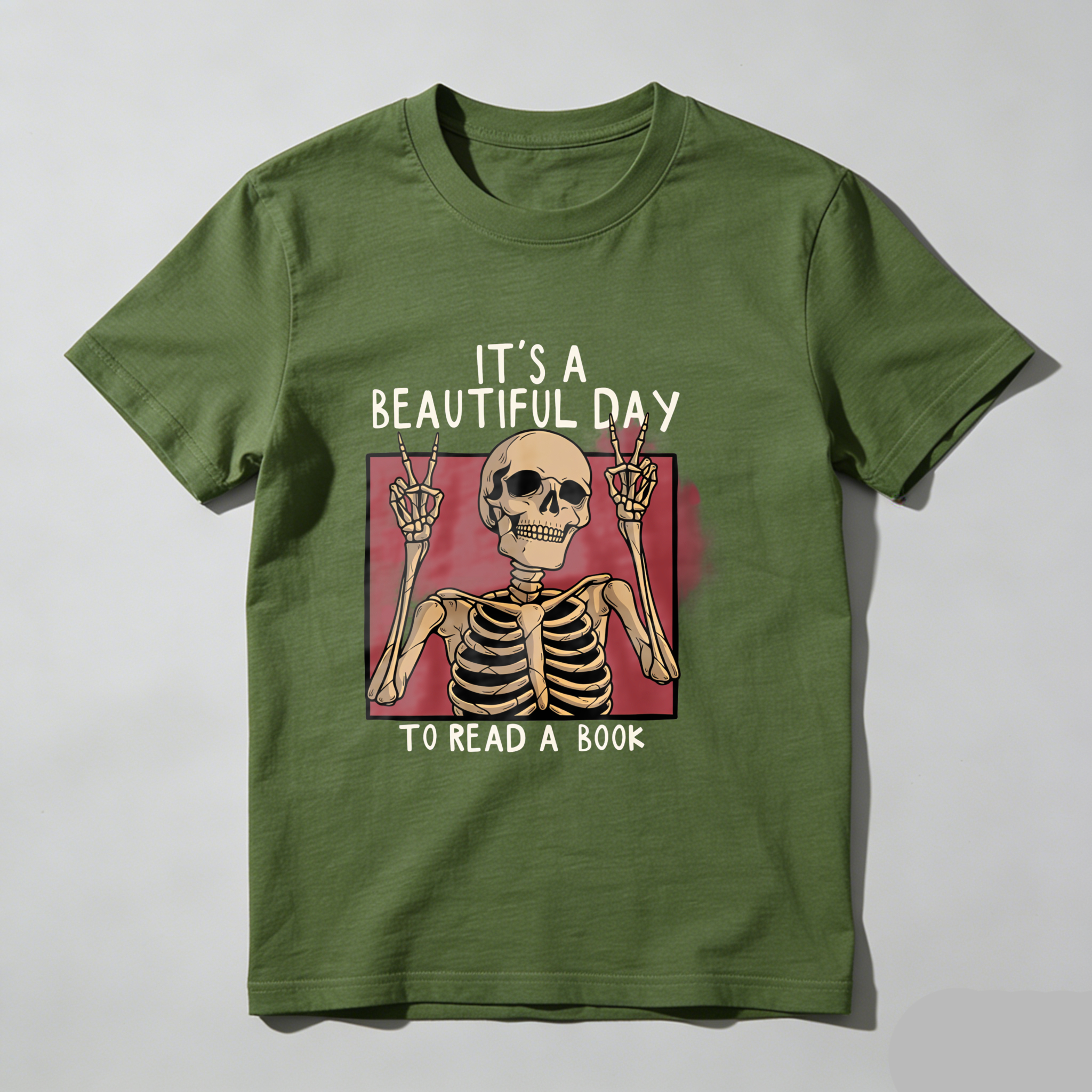 Wardrobecart It's A Beautiful Day To Read A Book Tshirt