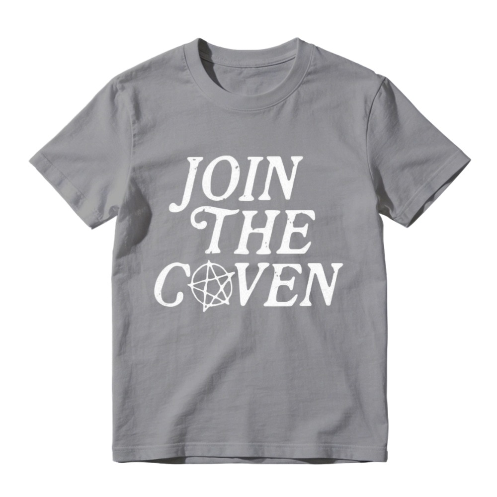 Join The Coven Pentagram Symbol Graphic T-shirt