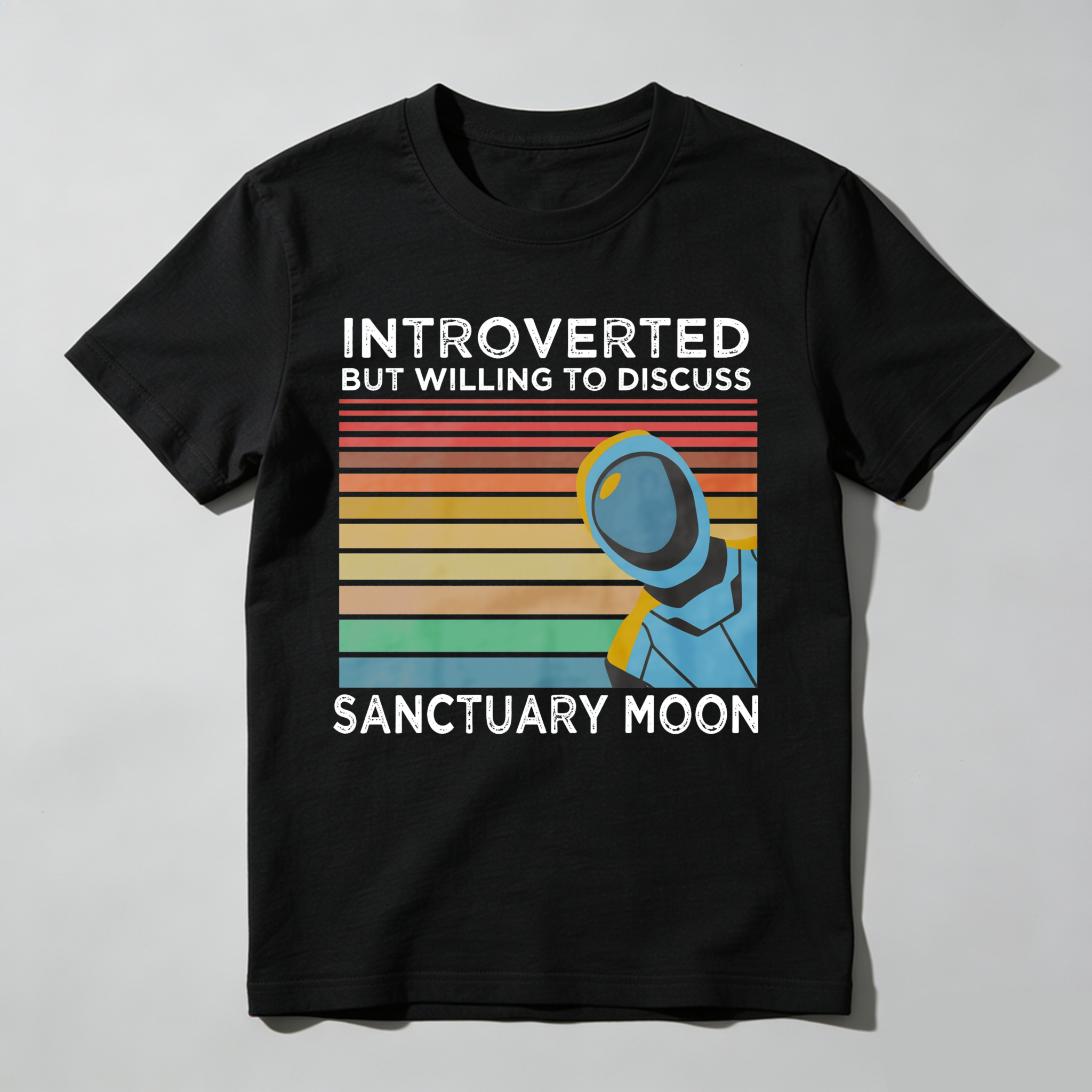 Wardrobecart Introverted But Willing To Discuss Sanctuary Moon Tshirt