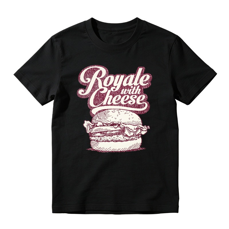 Royale With Cheese Burger Graphic, Unisex Classic T-shirt