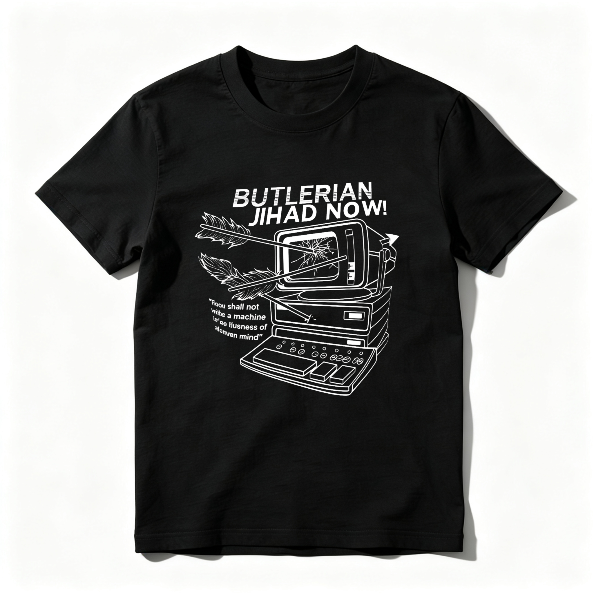 Wardrobecart Butlerian Jihad Now Machine Rebellion Tshirt