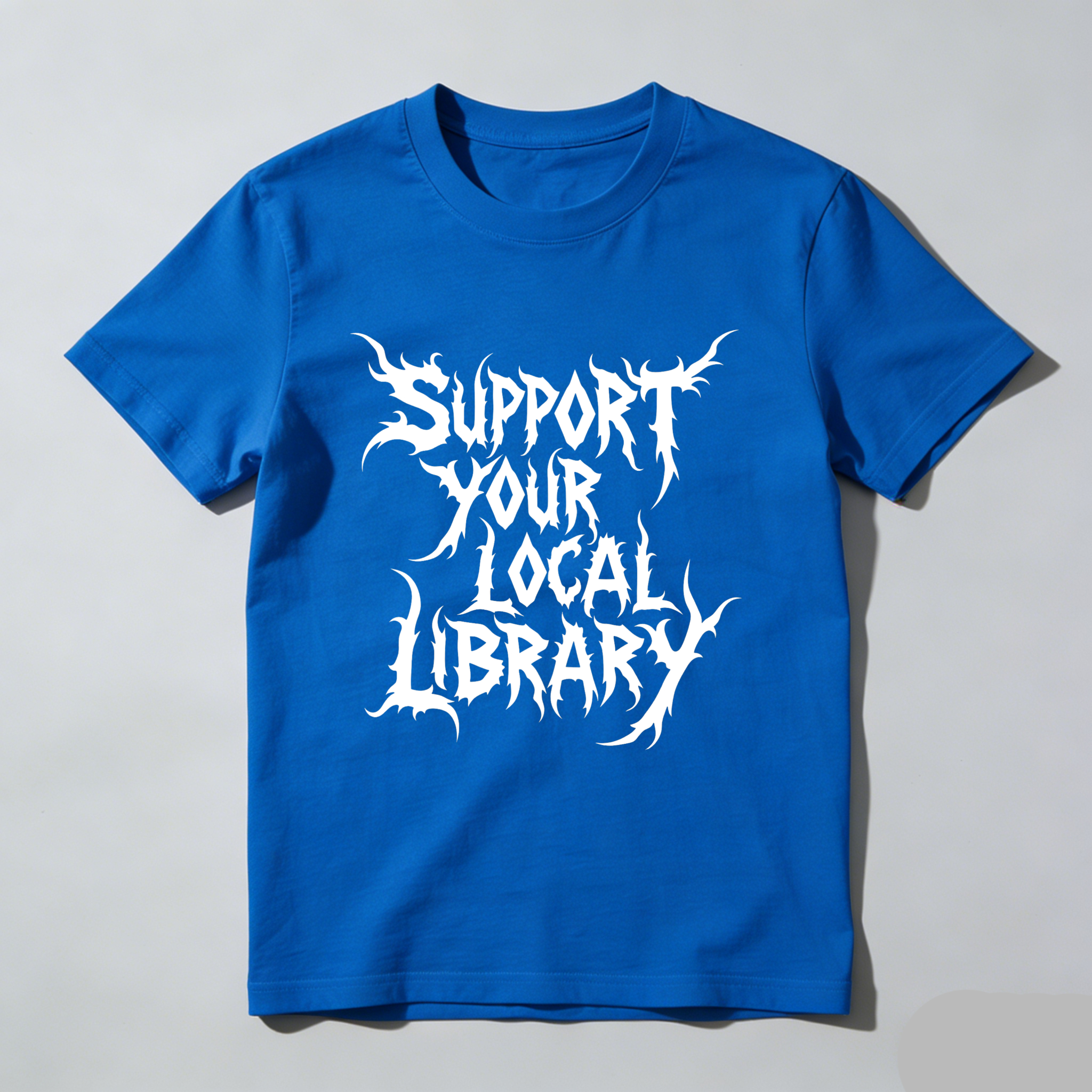 Wardrobecart Support Your Local Library Tshirt