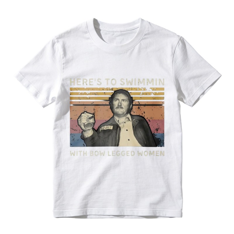 Heres To Swimmin With Bow Legged Women Vintage Retro Unisex Classic T-shirt
