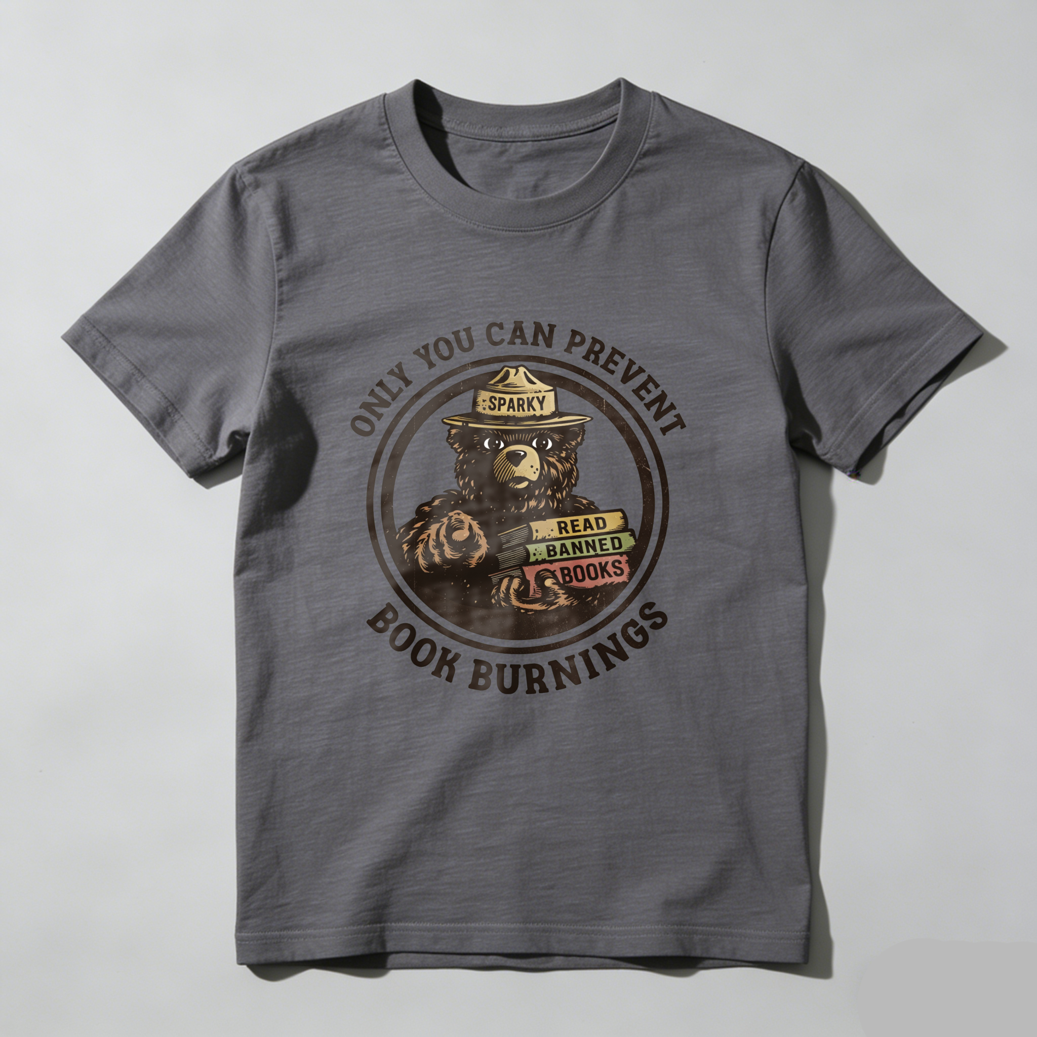 Wardrobecart Only You Can Prevent Book Burnings Tshirt