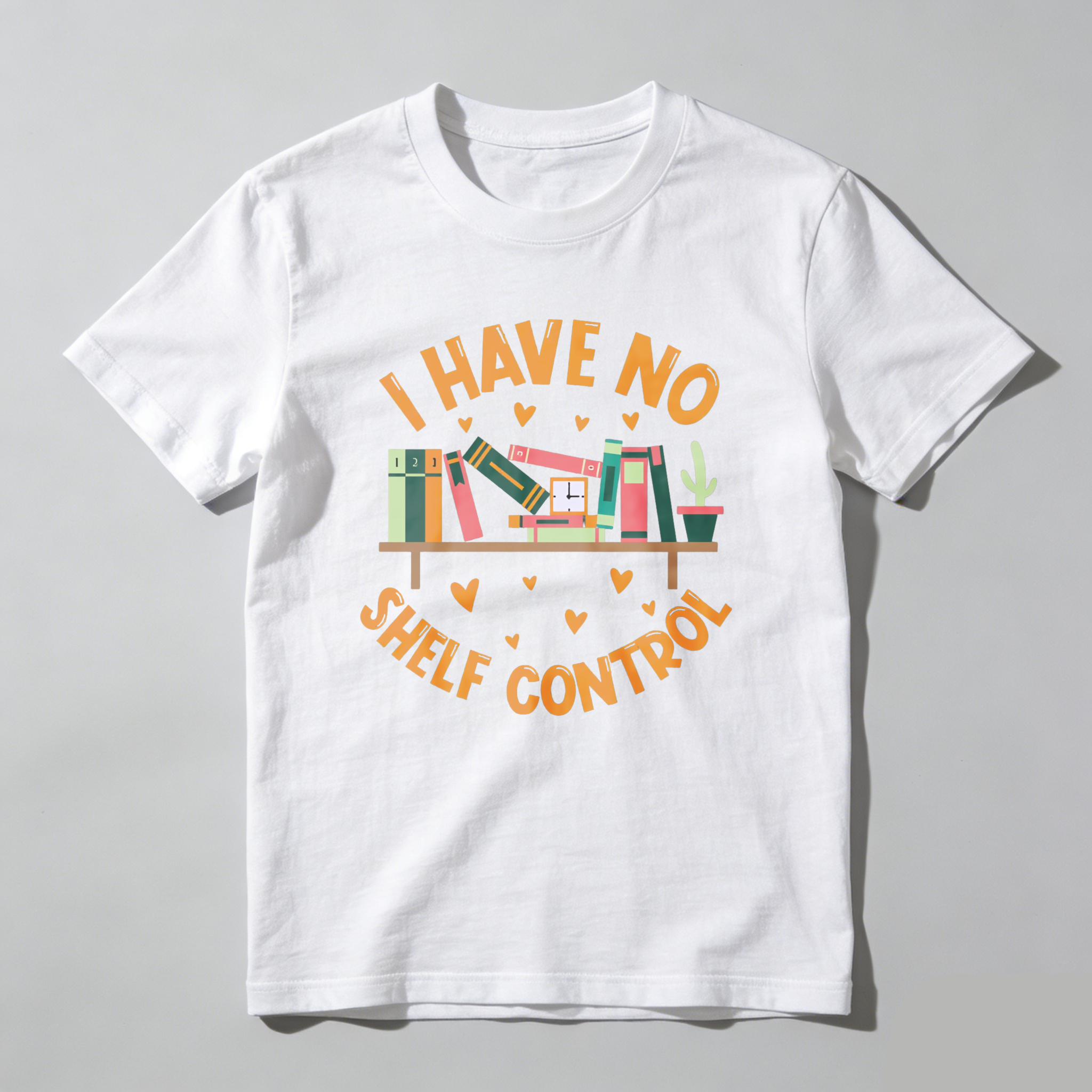 Wardrobecart I Have No Shelf Control Tshirt