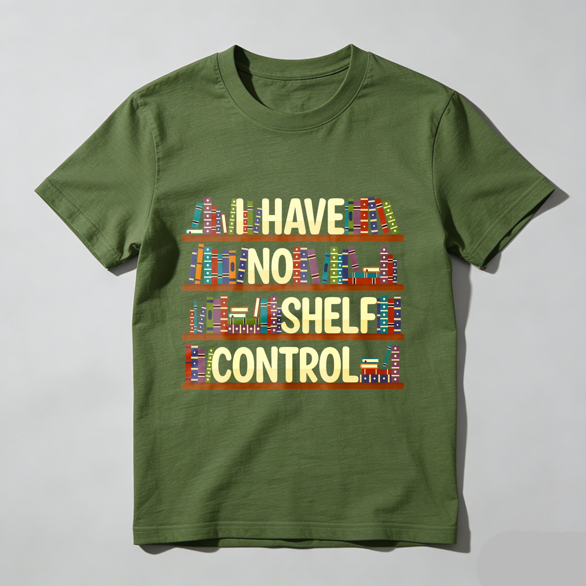 Wardrobecart Bookshelf Have No Shelf Control Unisex Classic T-shirt