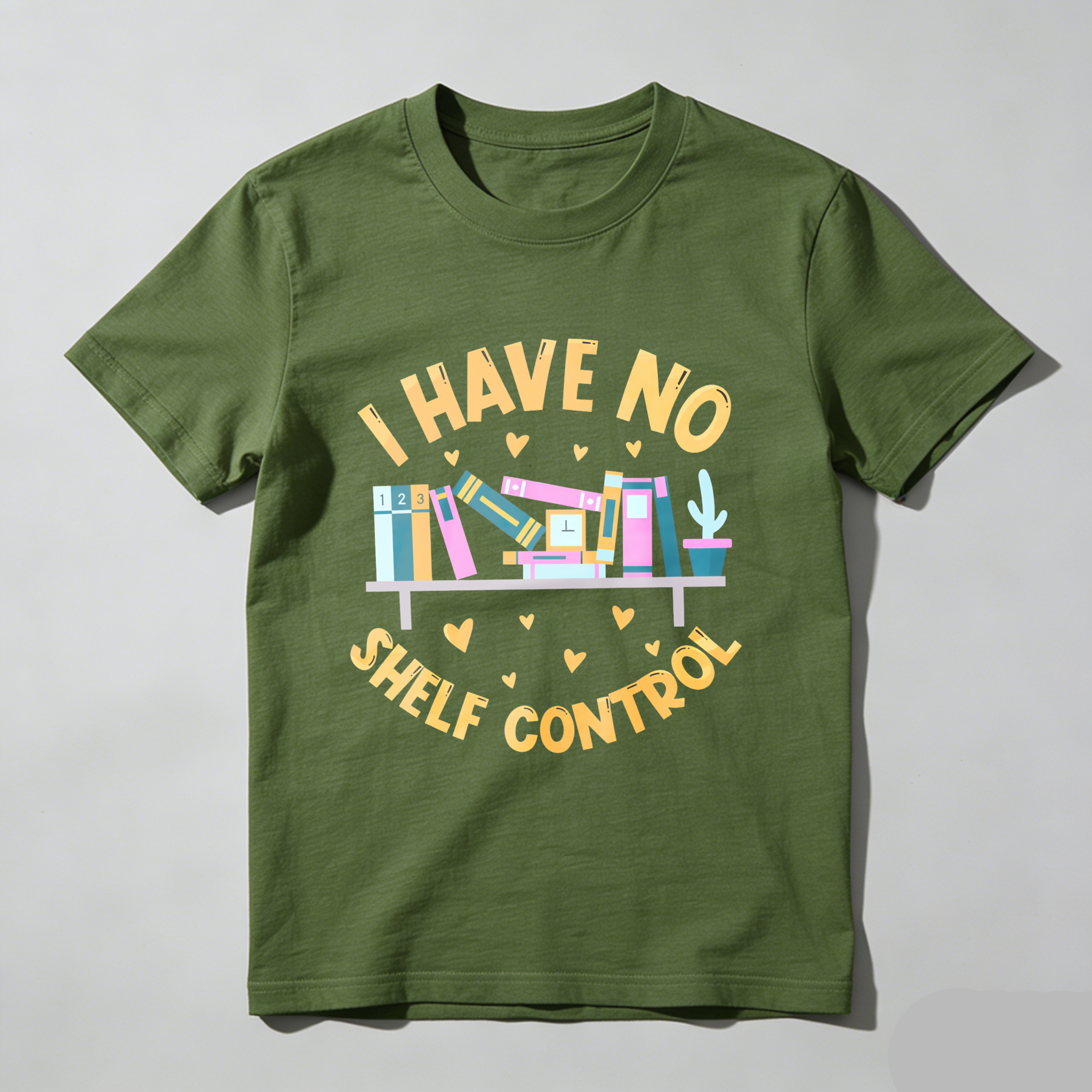 Wardrobecart I Have No Shelf Control Bookshelf Design Unisex Classic T-shirt