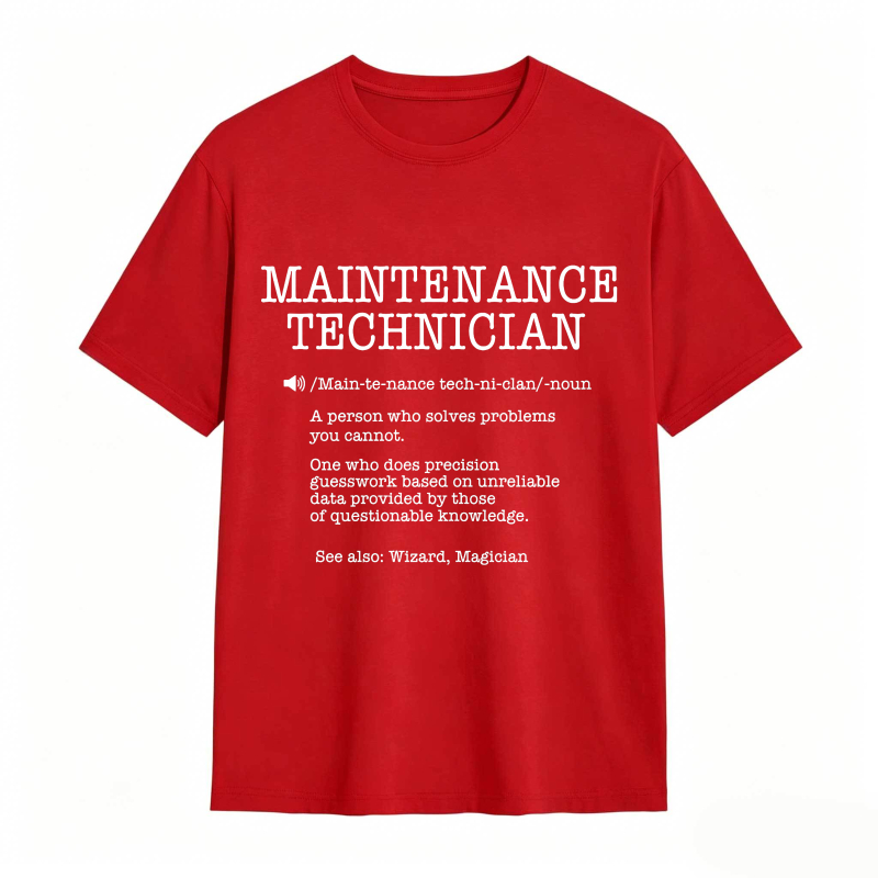 Maintenance Technician Repair Worker Handyman T-Shirt