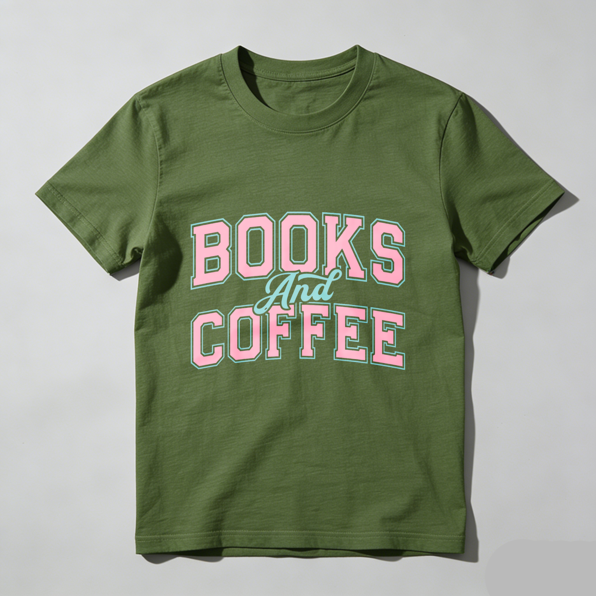 Wardrobecart Books And Coffee Tshirt