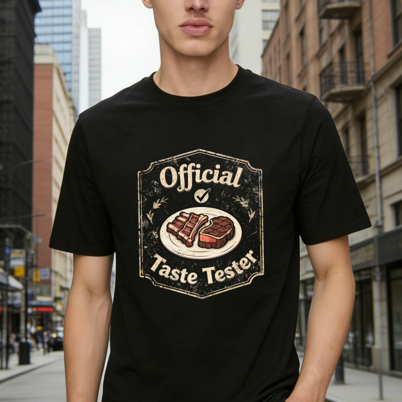 Official Taste Tester Steak Foodie Graphic Unisex Classic T-shirt