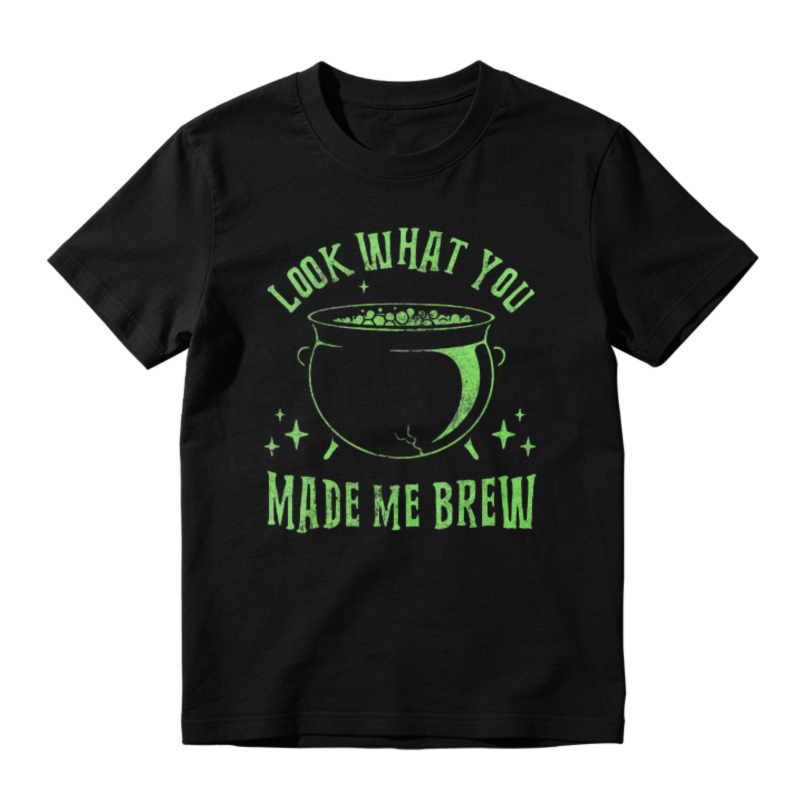 Look What You Made Me Brew Cauldron Graphic T-shirt