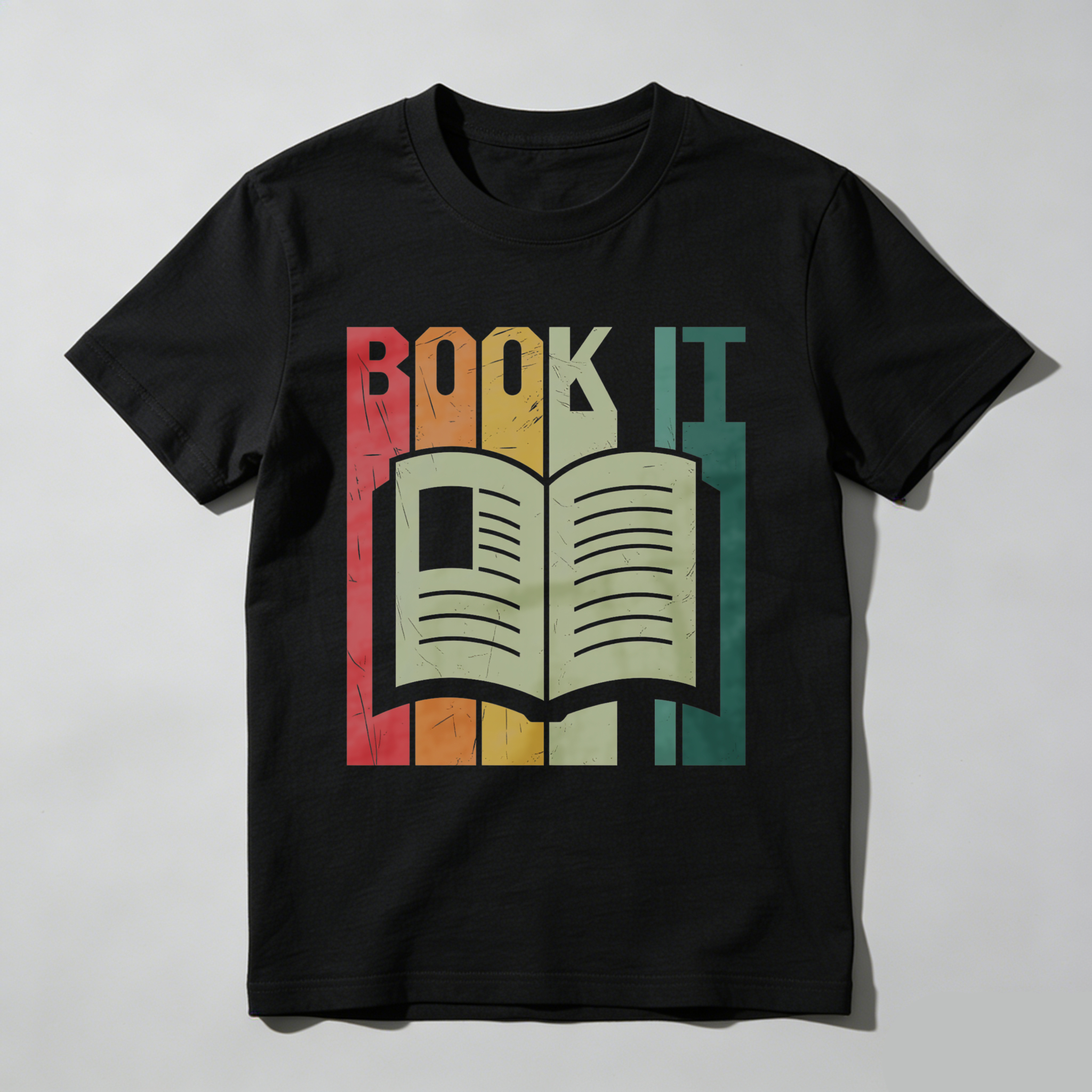 Wardrobecart Book It With Open Book Design Tshirt