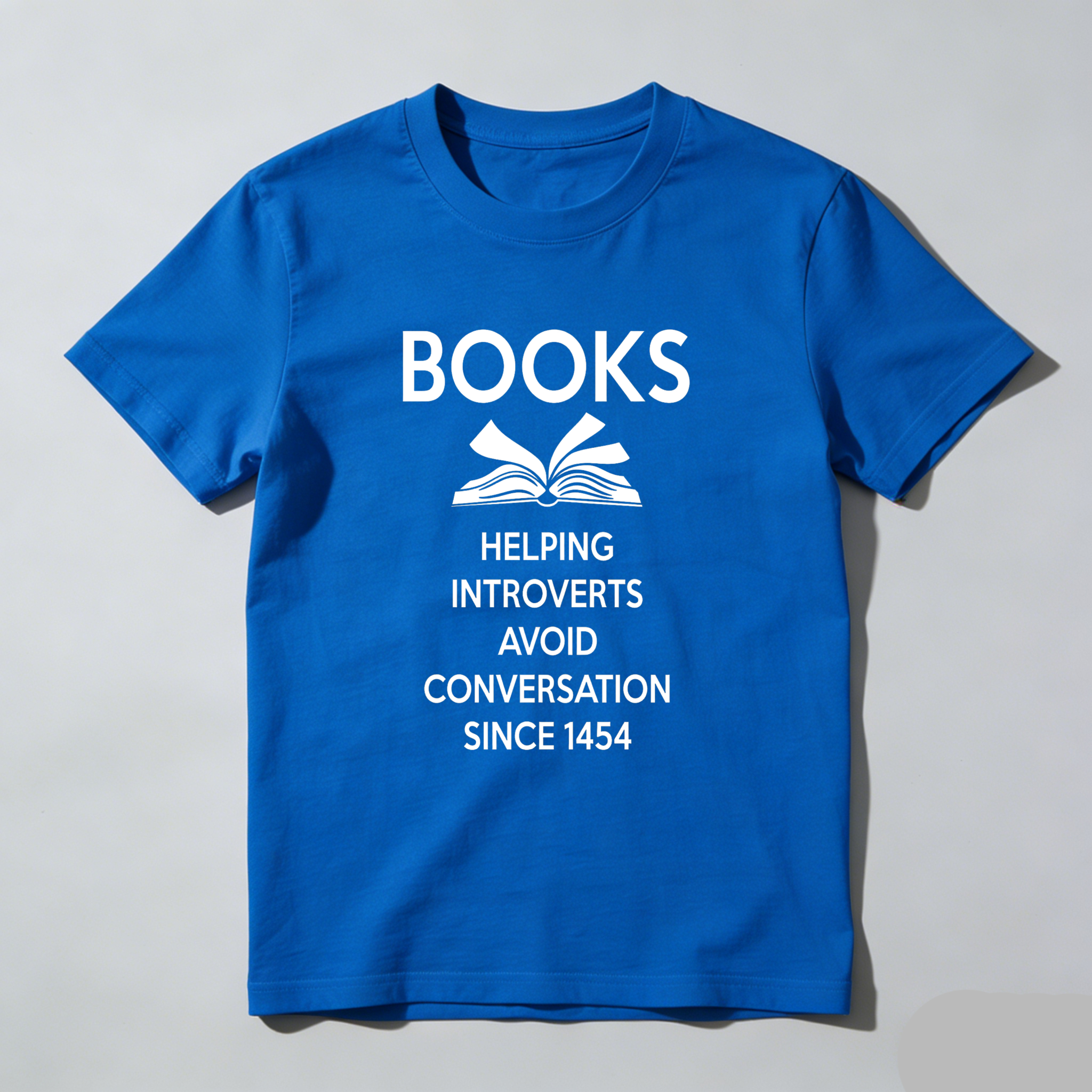 Wardrobecart Books Helping Introverts Avoid Conversation Since 1454 Tshirt