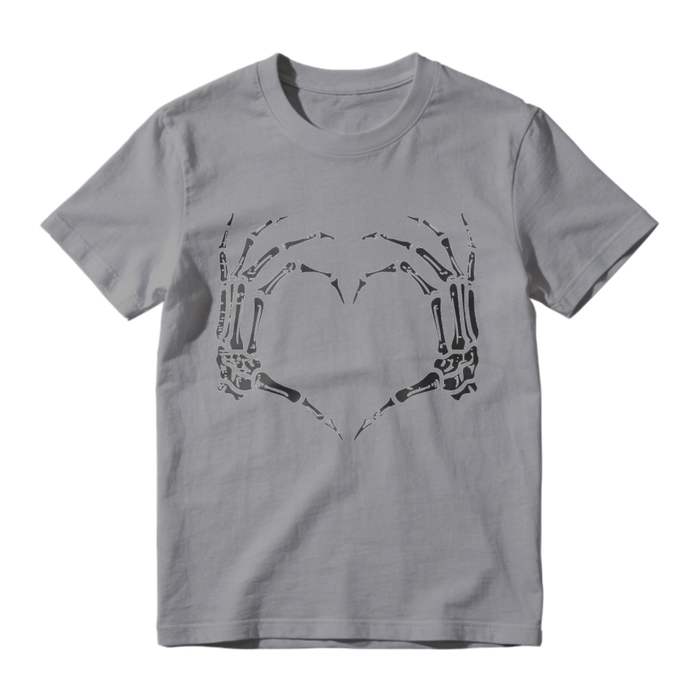 Skeleton Hands Forming Heart Shape Unisex Classic T-shirt