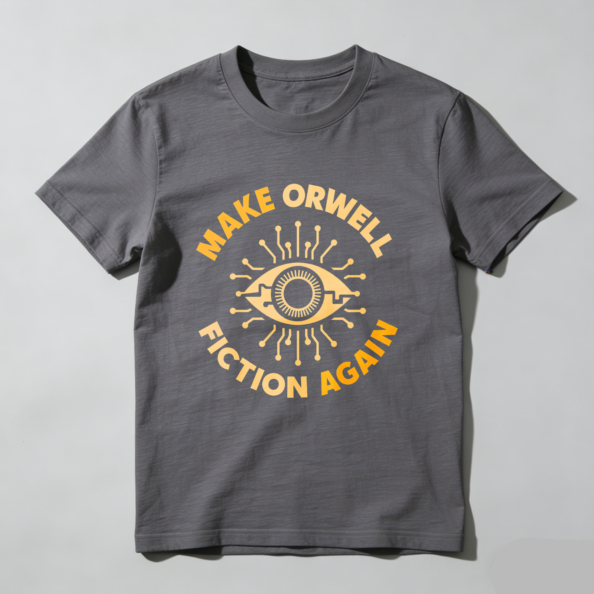 Wardrobecart Make Orwell Fiction Again Eye Symbol tshirt