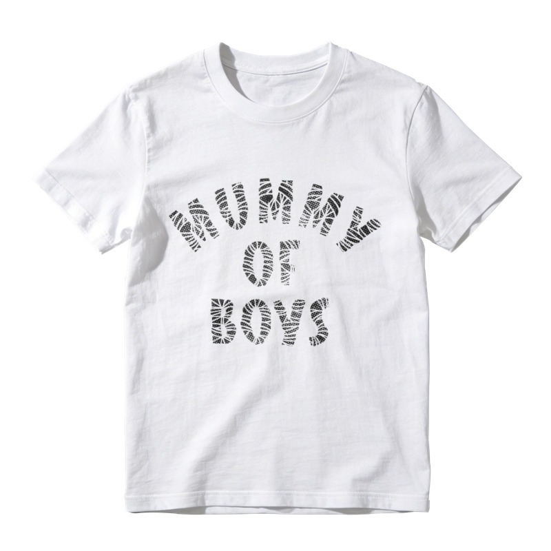 Mummy Of Boys Zebra Print Graphic T-shirt