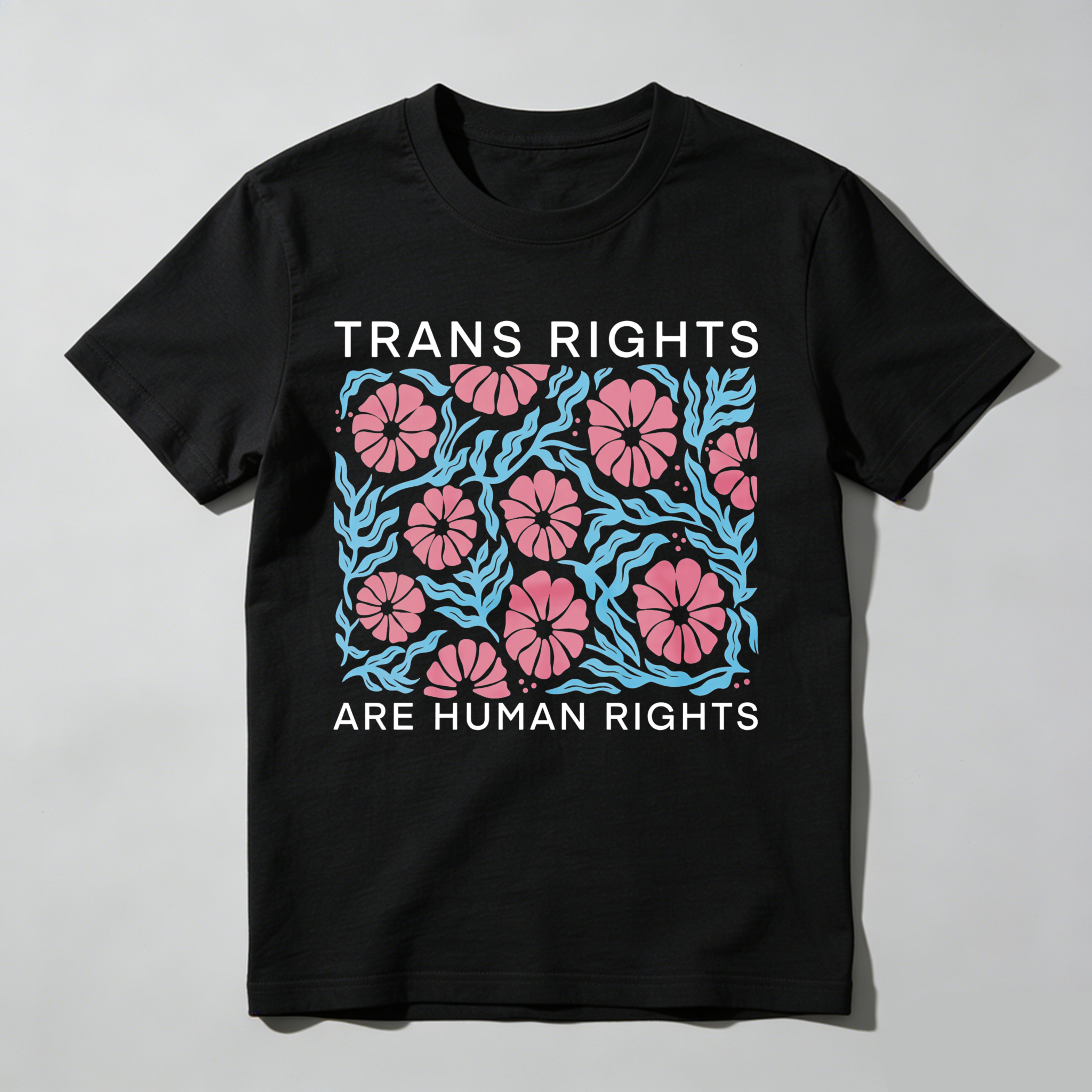 Wardrobecart Trans Rights Are Human Rights Tshirt