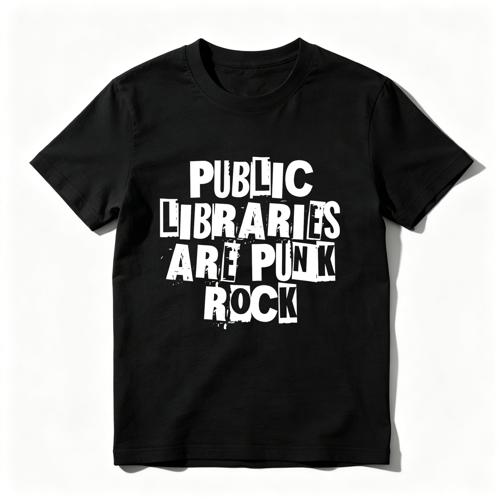 Wardrobecart Public Libraries Are Punk Rock Tshirt