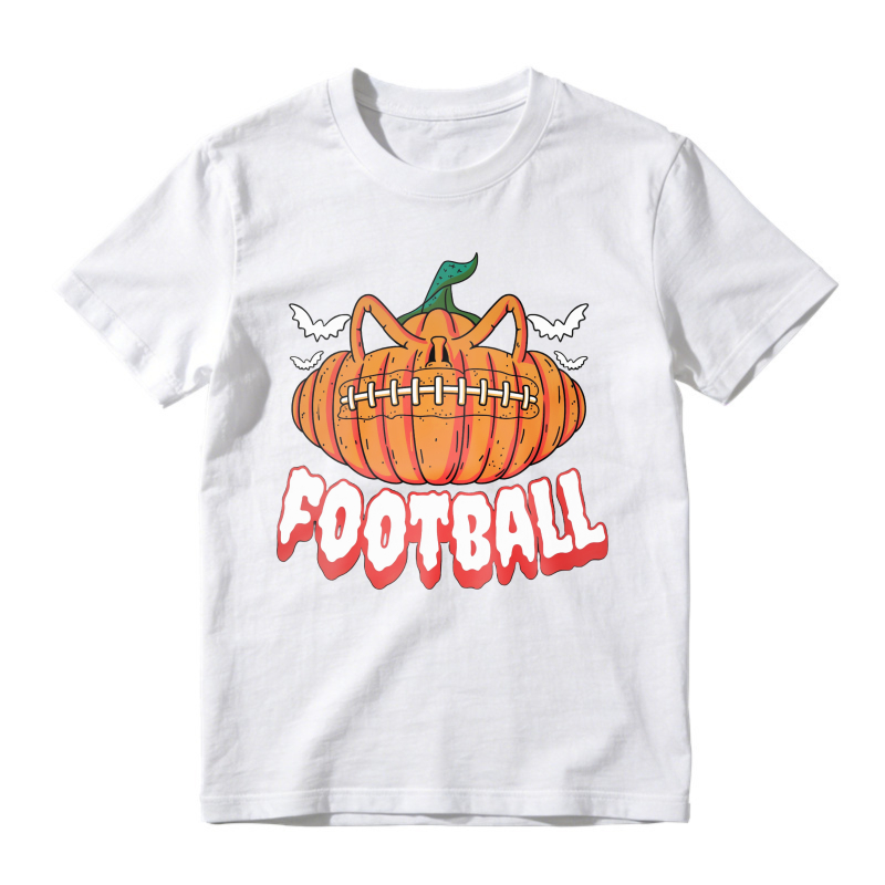 Halloween Pumpkin Football Graphic Unisex Classic T-shirt