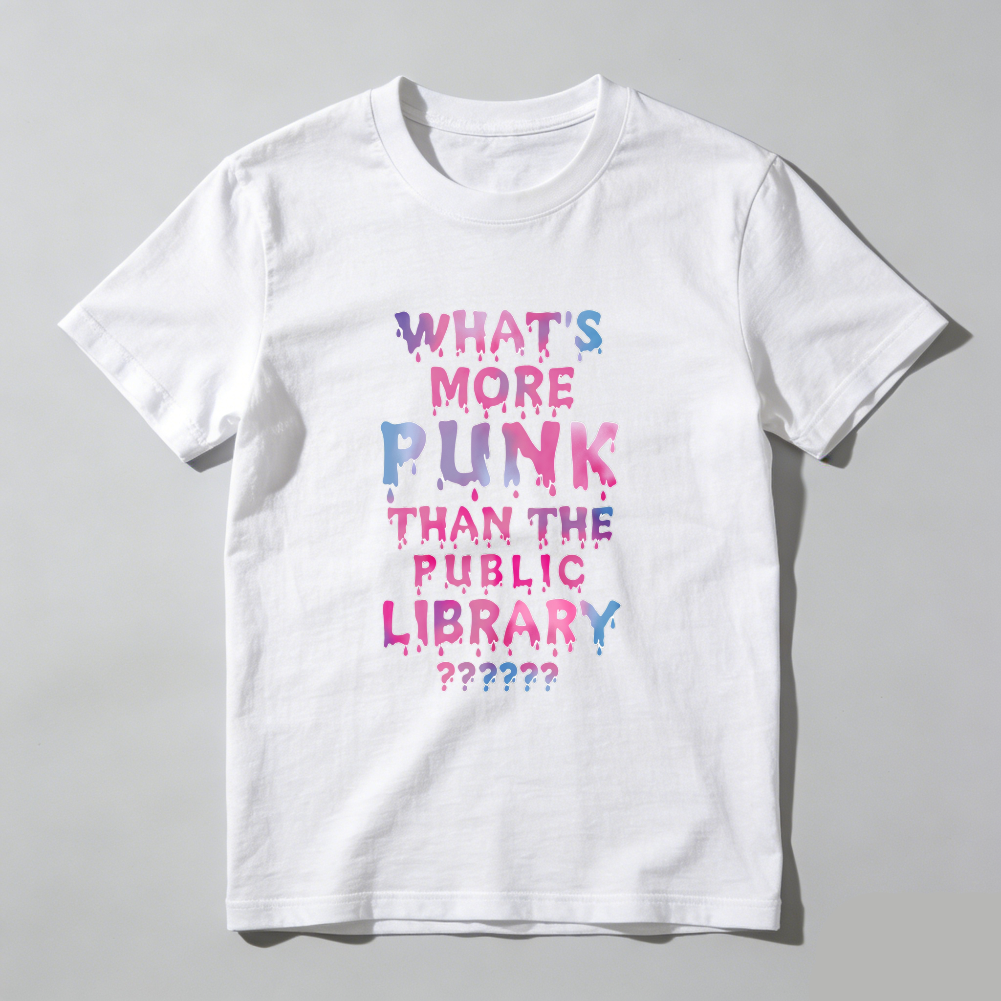 Wardrobecart What's More Punk Than The Public Library Tshirt