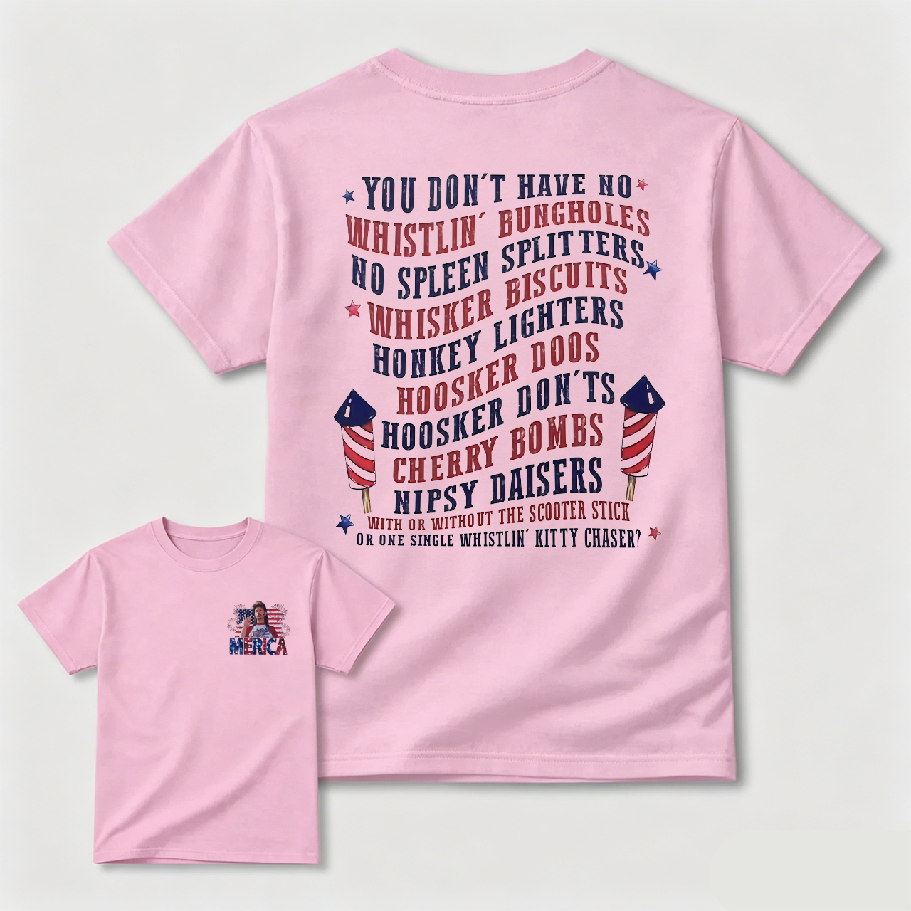 Funny 4th of July Fireworks Quote Graphic T-Shirt