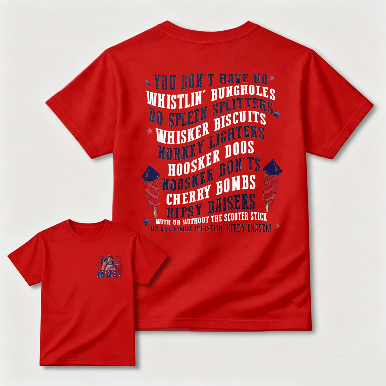 Funny 4th of July Fireworks Quote Graphic T-Shirt