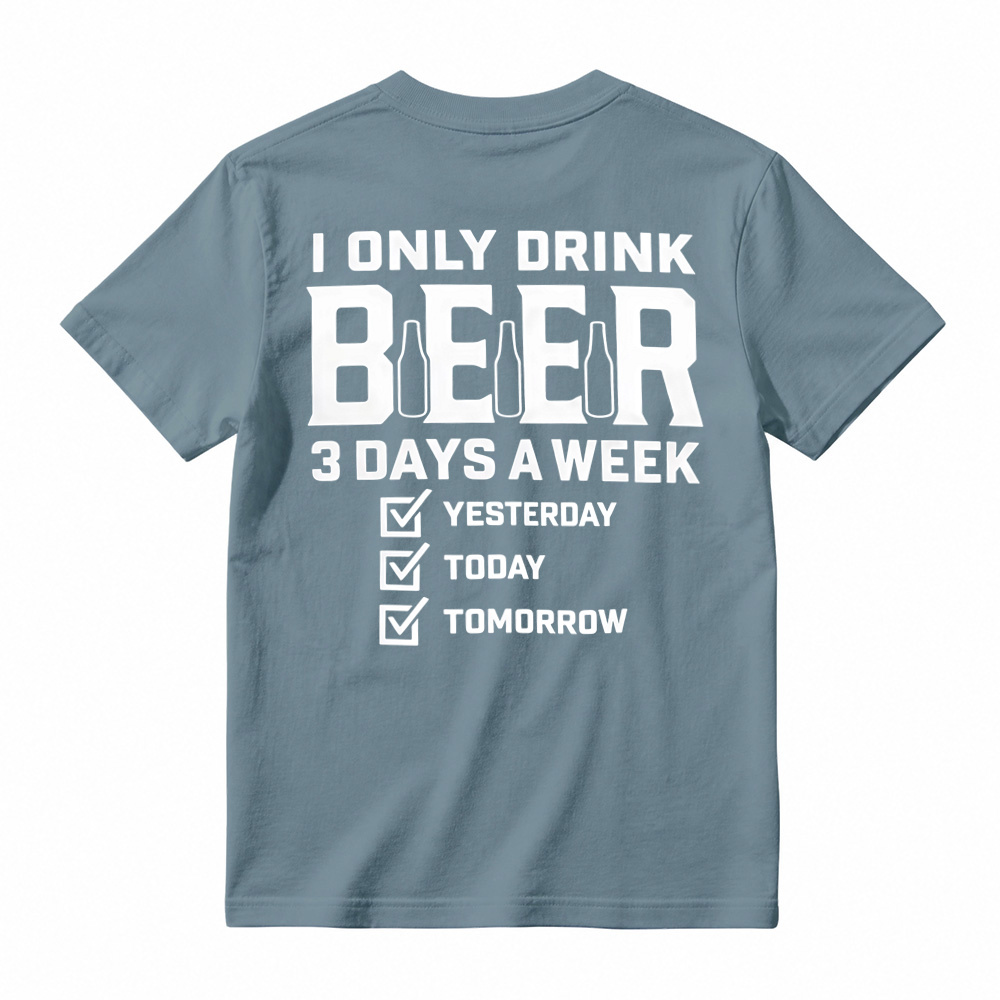 Funny Beer Lover Graphic T-Shirt For Men