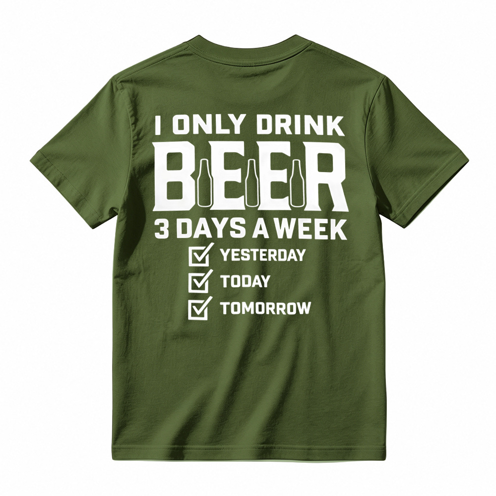 Funny Beer Lover Graphic T-Shirt For Men