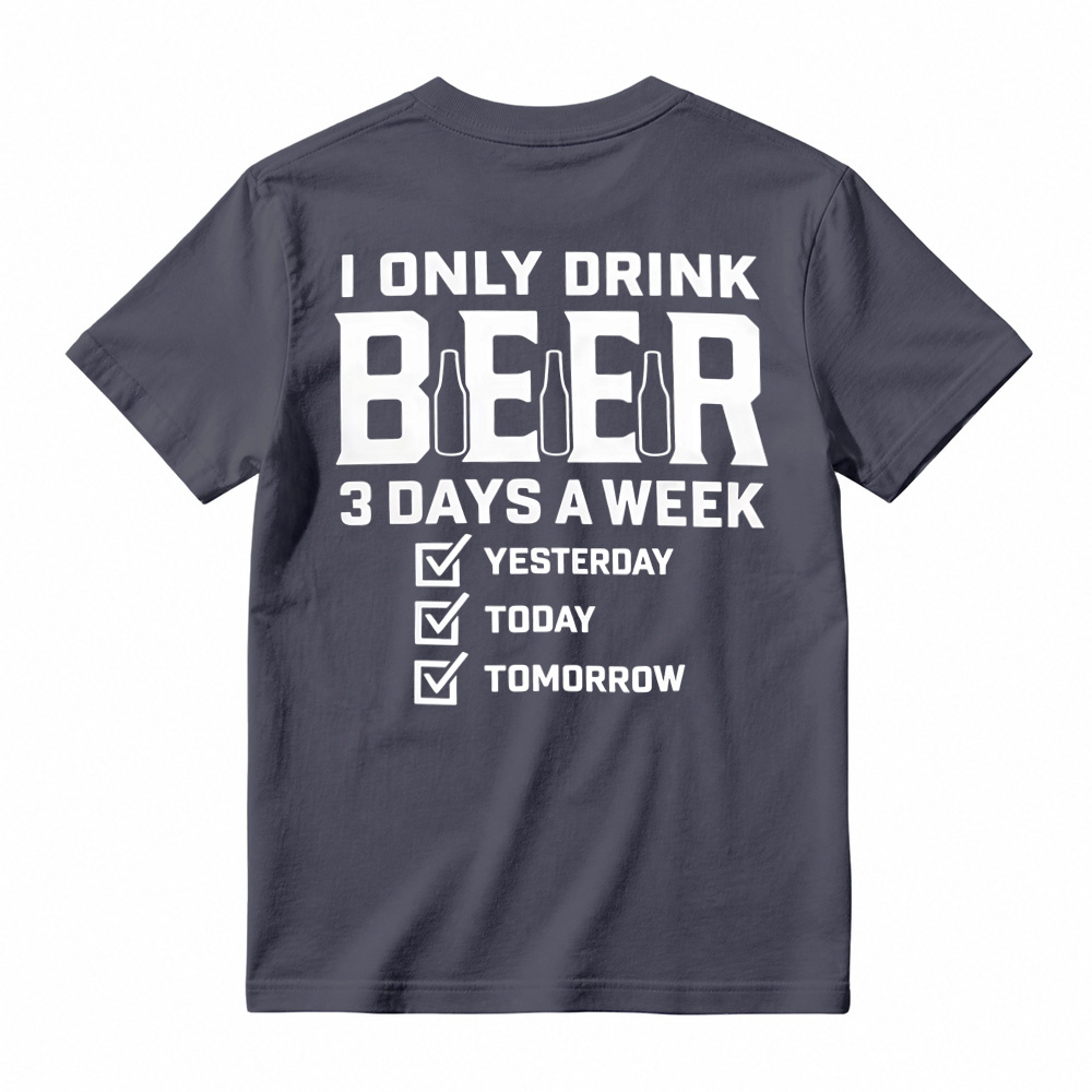 Funny Beer Lover Graphic T-Shirt For Men