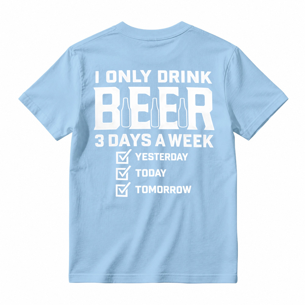 Funny Beer Lover Graphic T-Shirt For Men