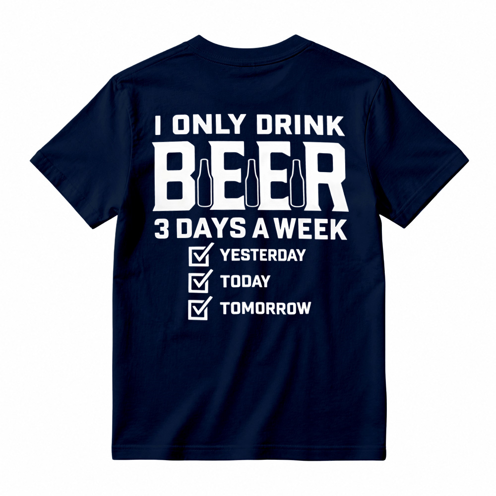 Funny Beer Lover Graphic T-Shirt For Men