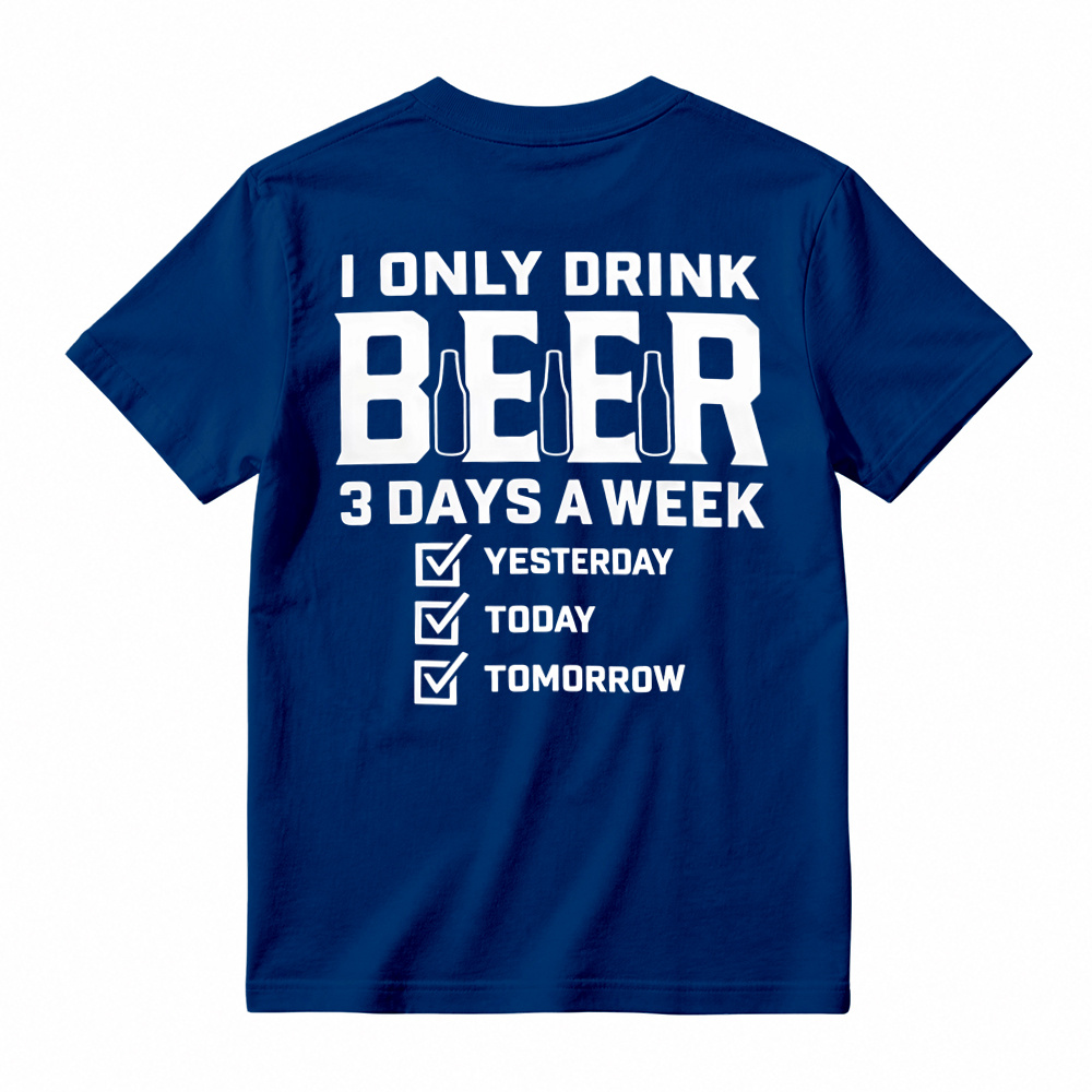 Funny Beer Lover Graphic T-Shirt For Men