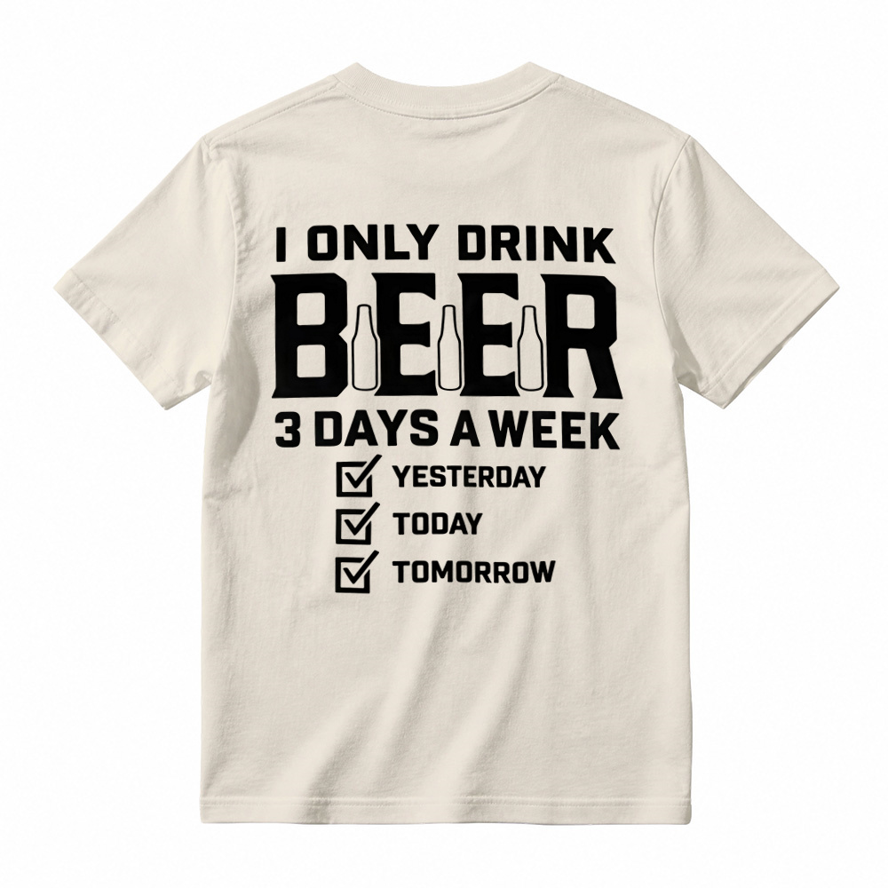 Funny Beer Lover Graphic T-Shirt For Men