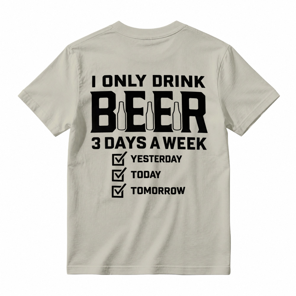Funny Beer Lover Graphic T-Shirt For Men