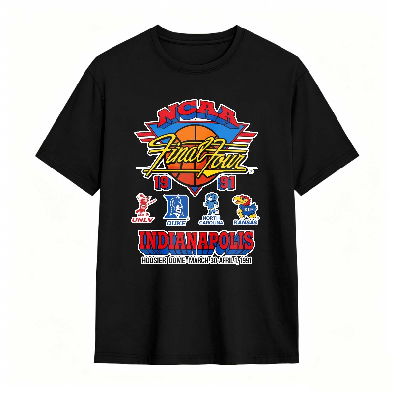Ncaa Final Four 1981 Indianapolis tshirt 100% cotton