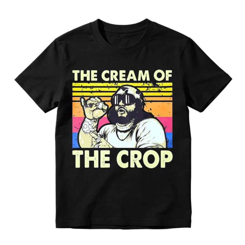 The Cream Of The Crop 100% Cotton Graphic T-shirt
