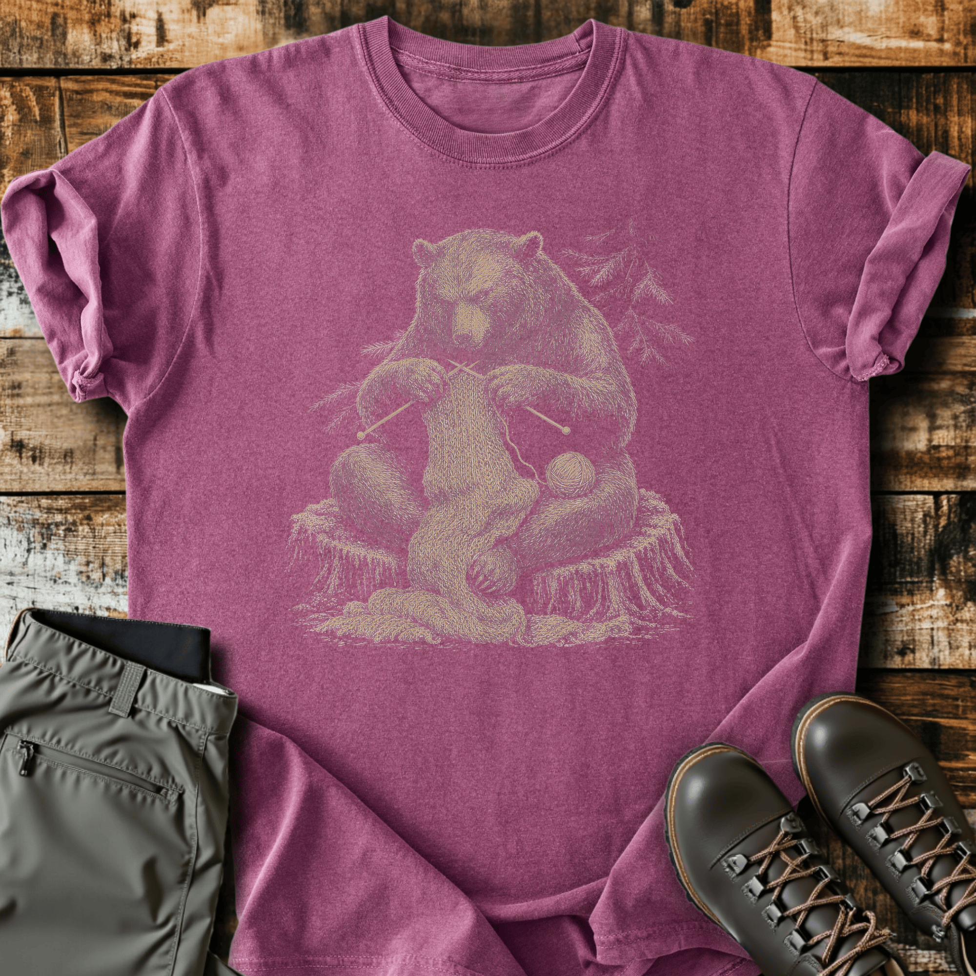 Knit Bear Club T-Shirt