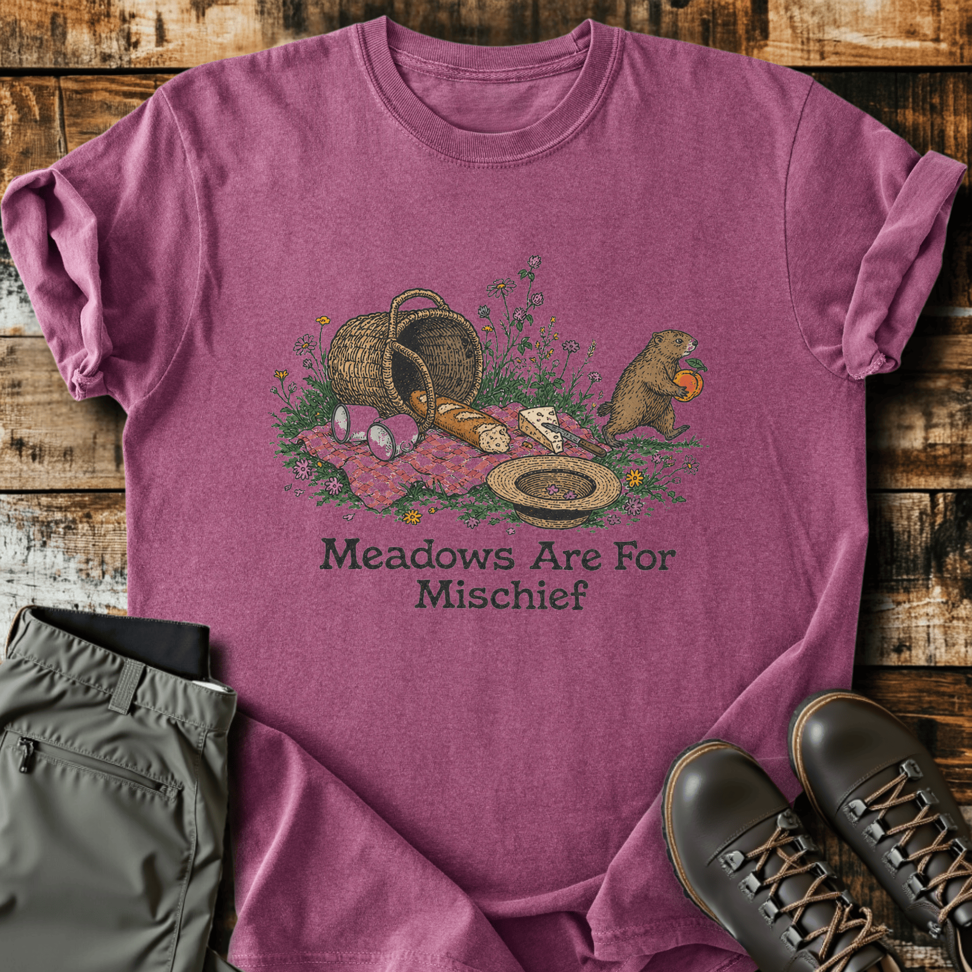 Meadows Are For Mischief T-Shirt
