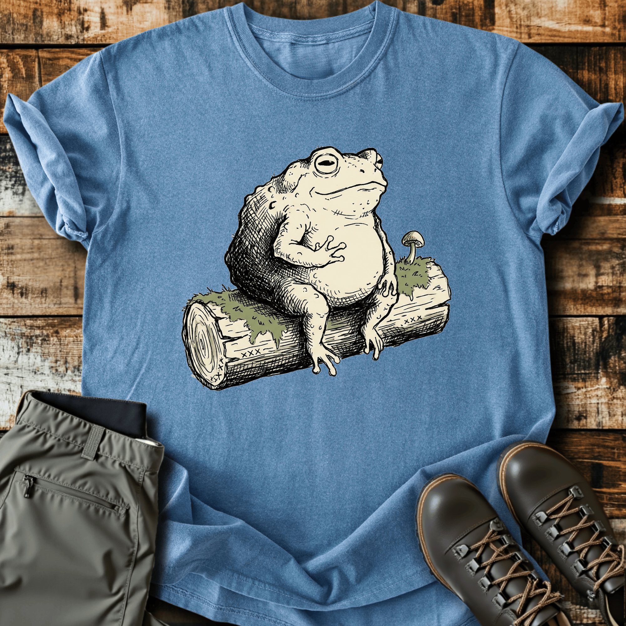 Log Toad T-Shirt