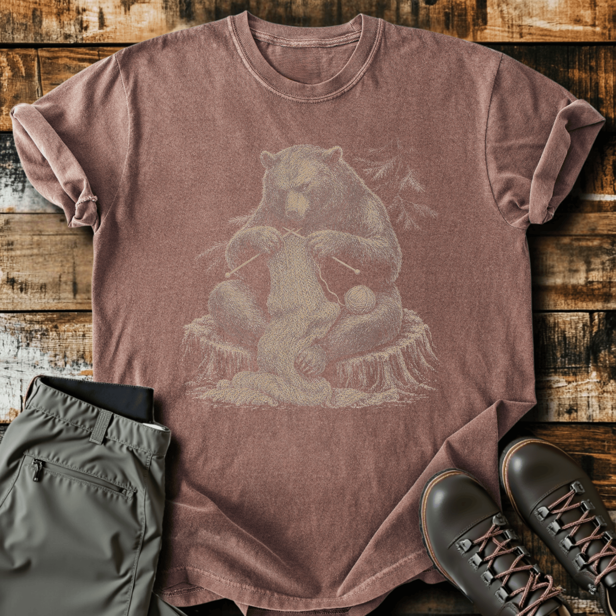 Knit Bear Club T-Shirt