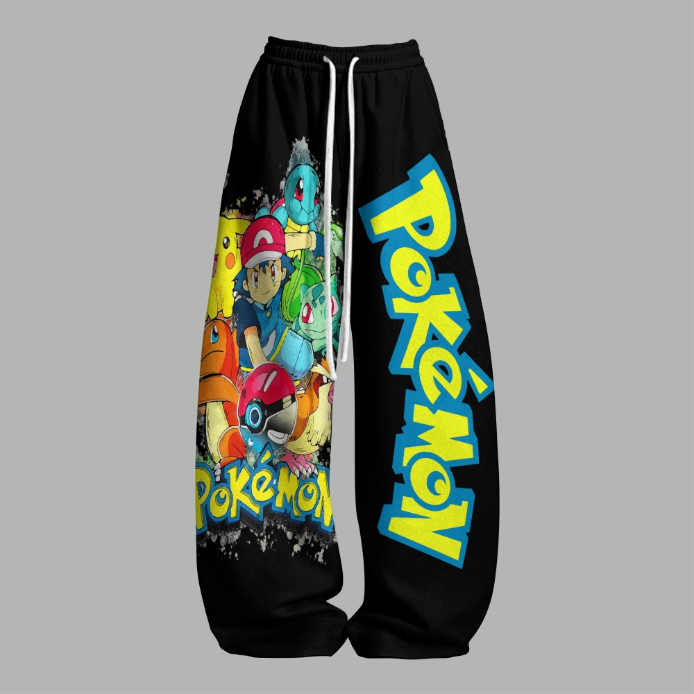 Animescollection Pokémon Top & Elasticated Trousers Two-Piece Set