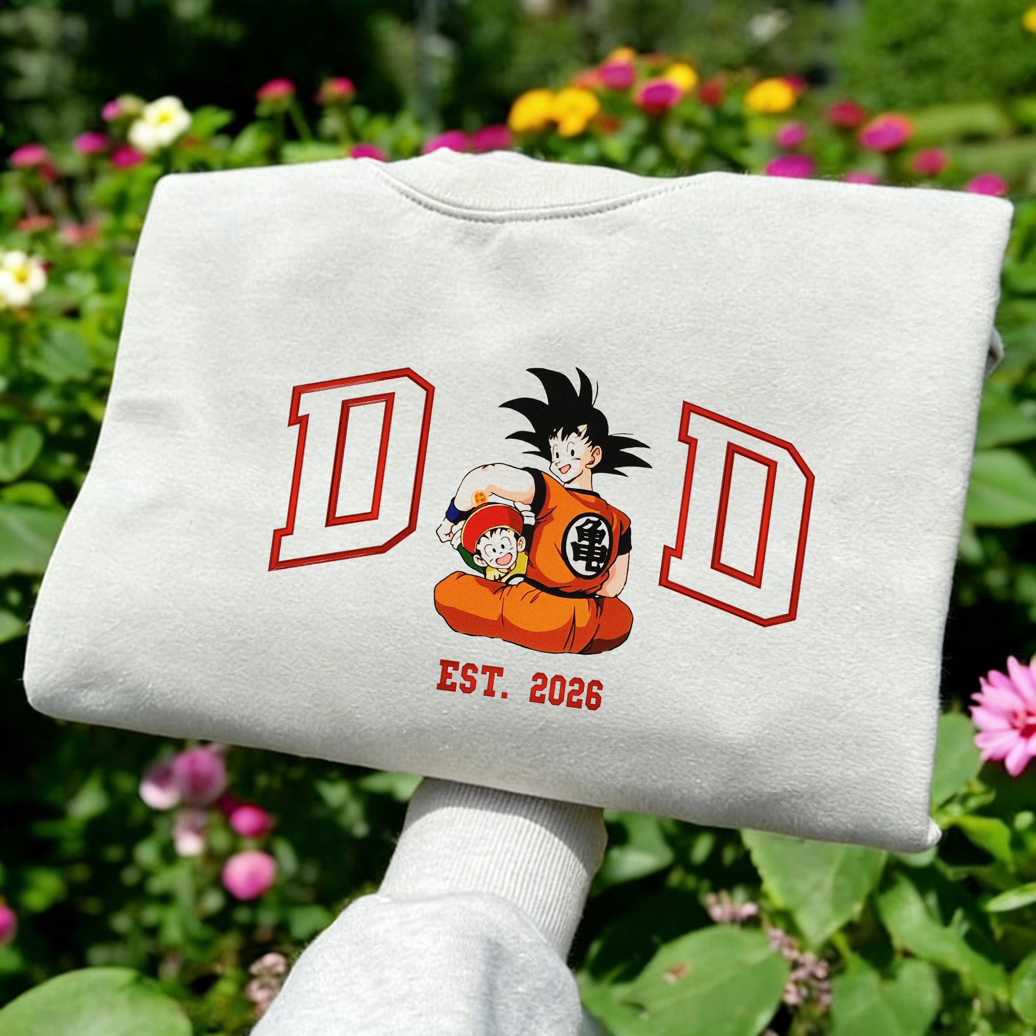 Custom-printed matching sweatshirts for parents and children based on photos (Sun Wukong)