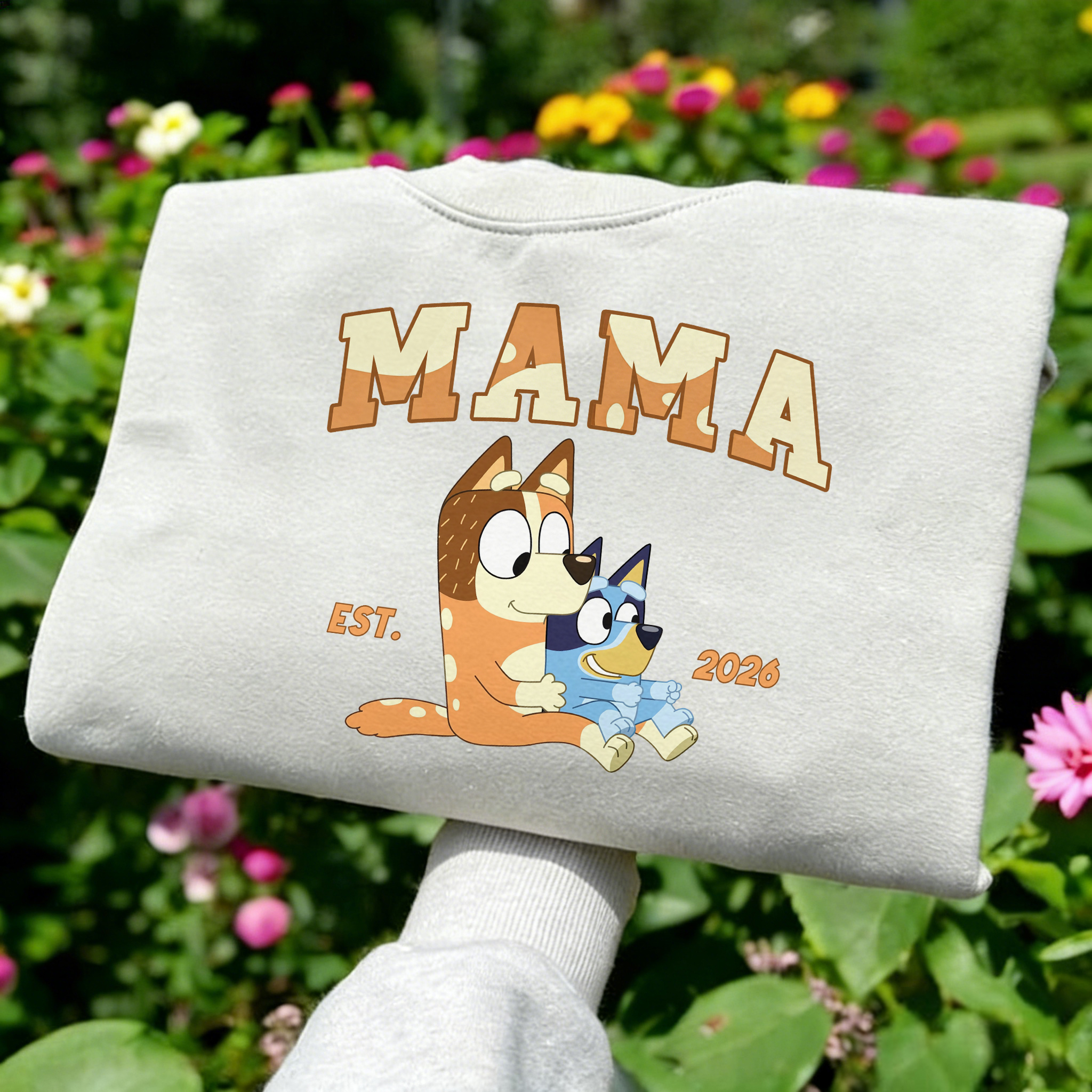 Custom-printed portrait sweatshirts based on photos
