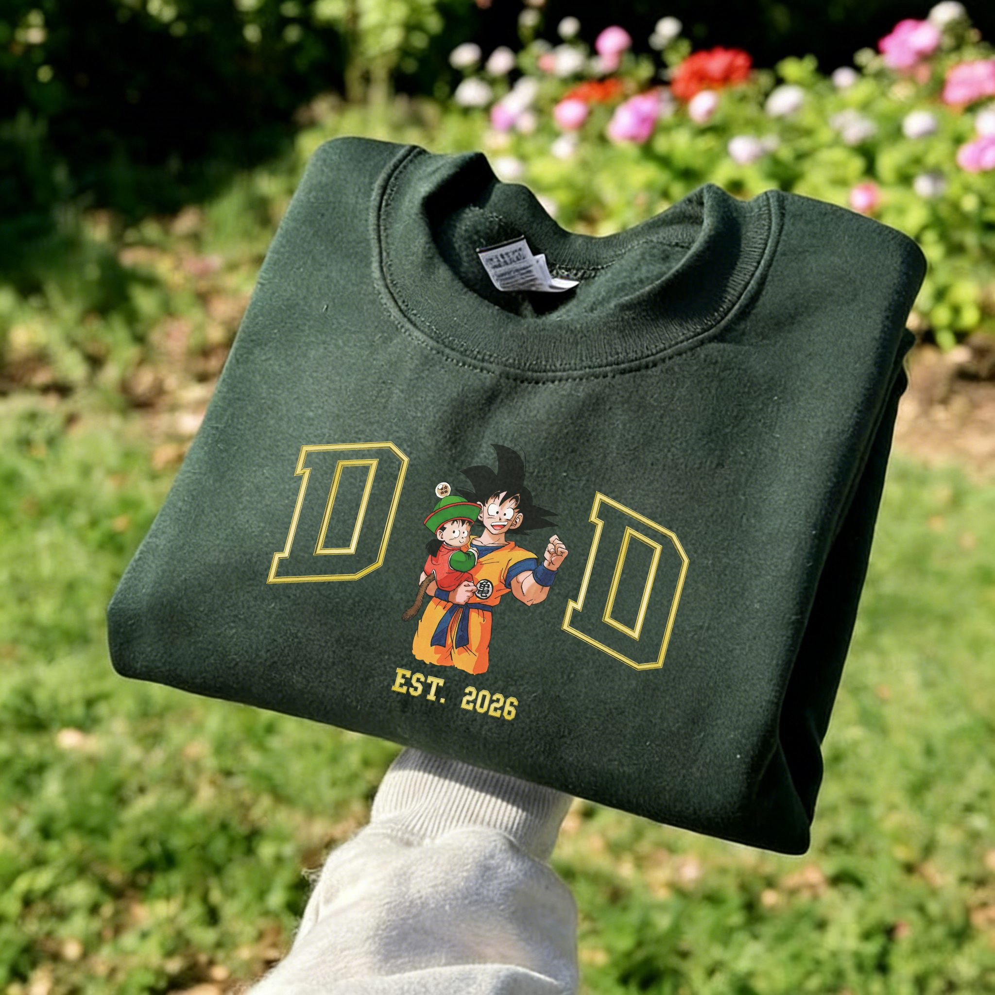 Custom-printed matching sweatshirts for parents and children based on photos (Sun Wukong)