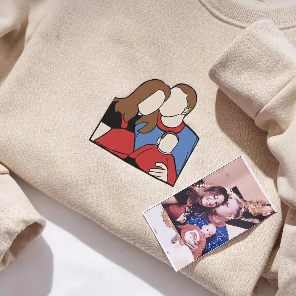 Custom portrait prints for couples and families (as gifts)