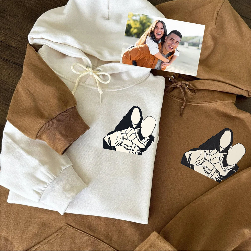 Custom portrait prints for couples and families (as gifts)