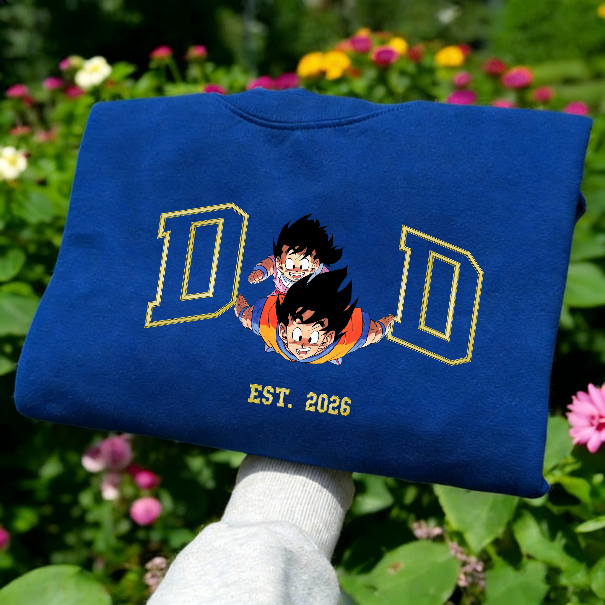 Custom-printed matching sweatshirts for parents and children based on photos (Sun Wukong)