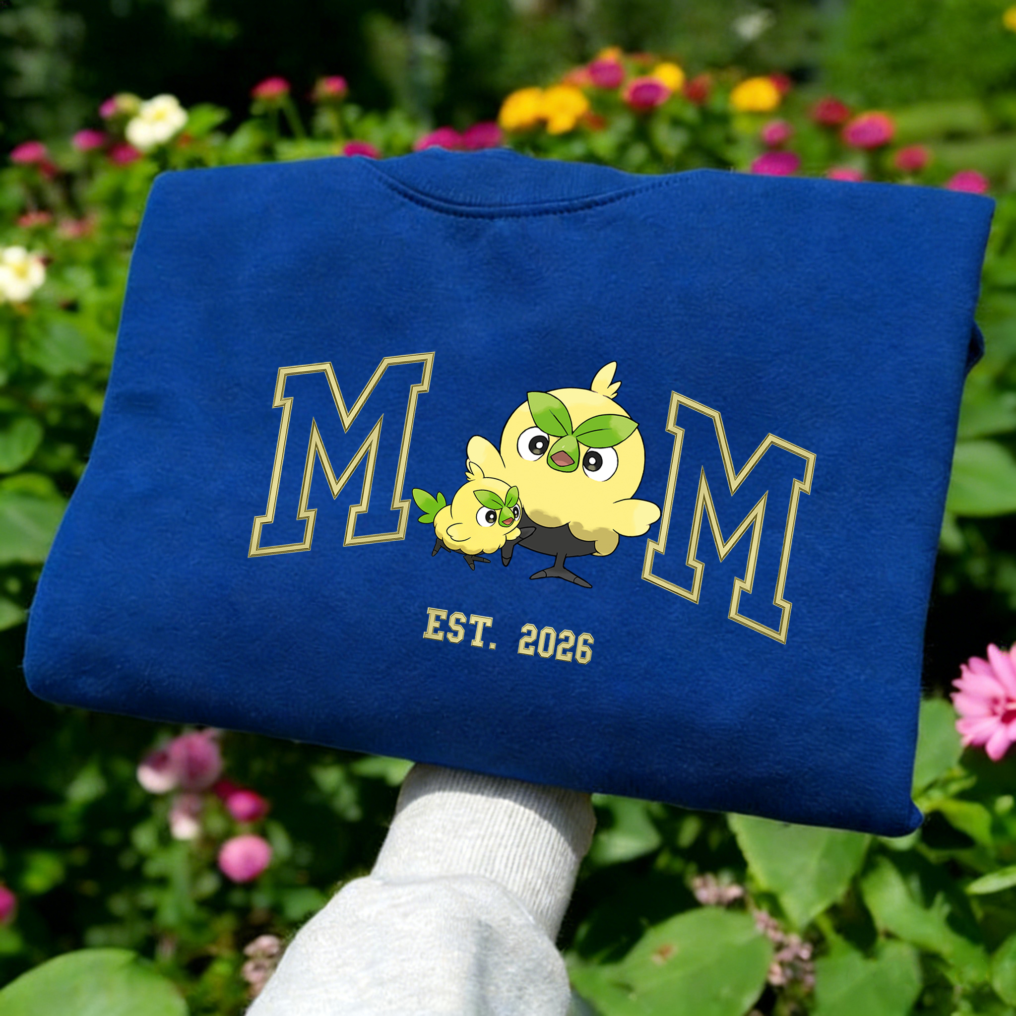 Pokémon-themed parent-child printed T-shirts and sweatshirts(Browt)