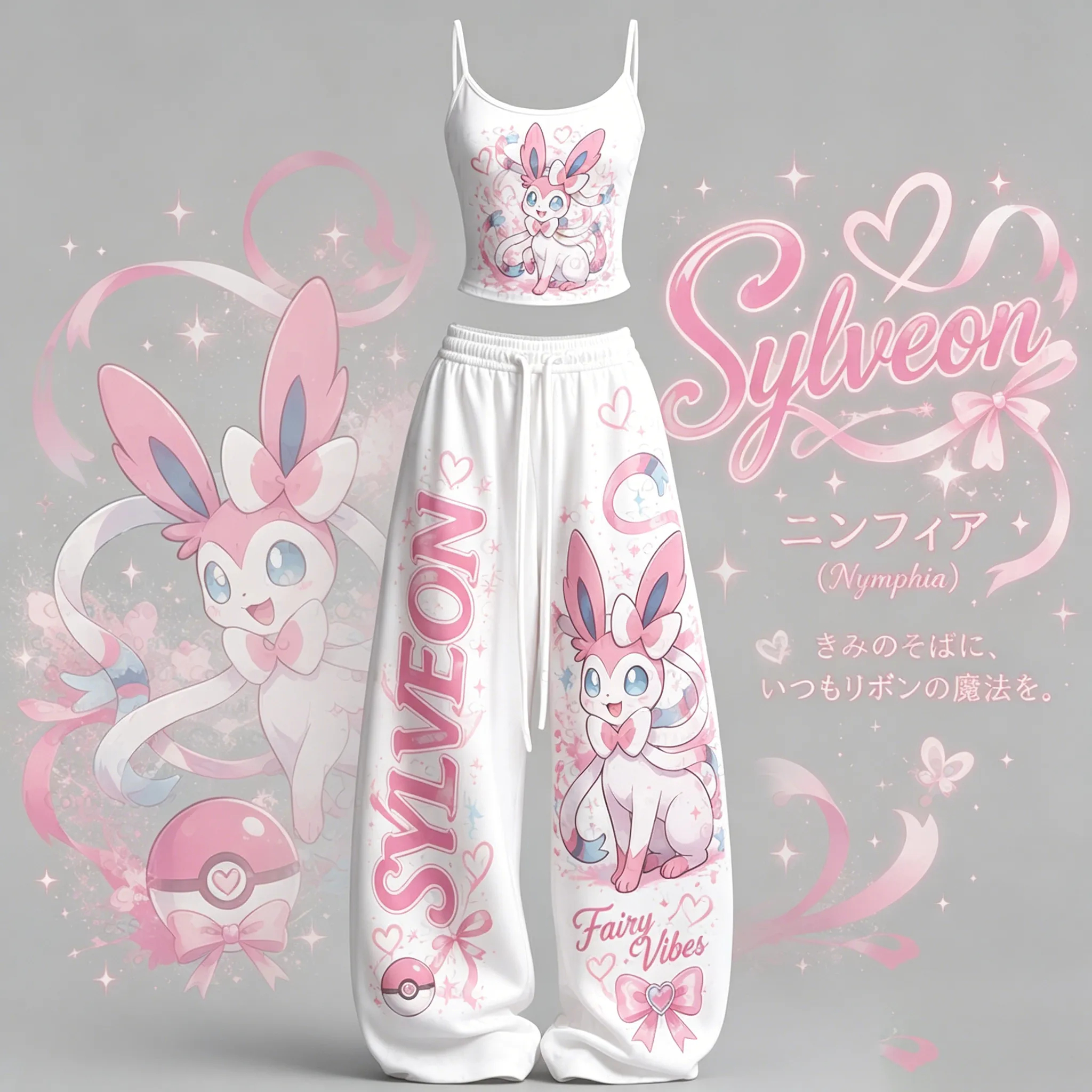 Pokémon Top & Elasticated Trousers Two-Piece Set