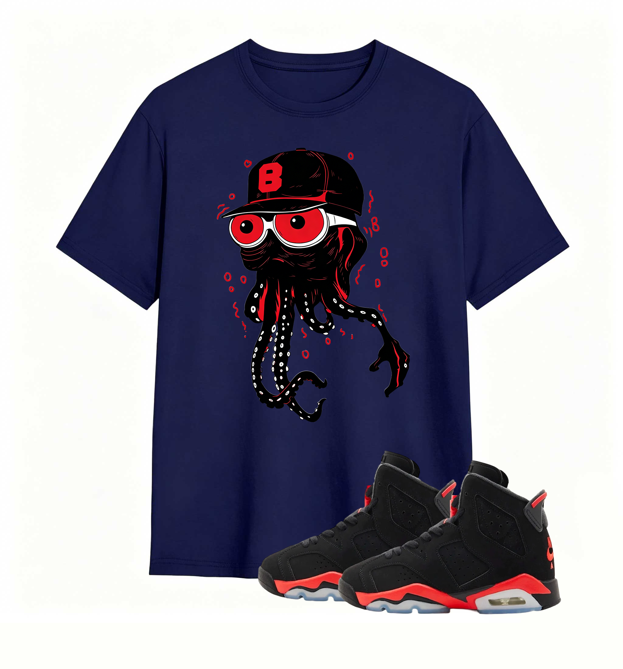 Octopus in the cut, paired with my AJ6 Infrared